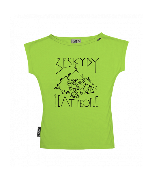 DÁMSKÉ TRIČKO S LODIČKOVÝM VÝSTŘIHEM