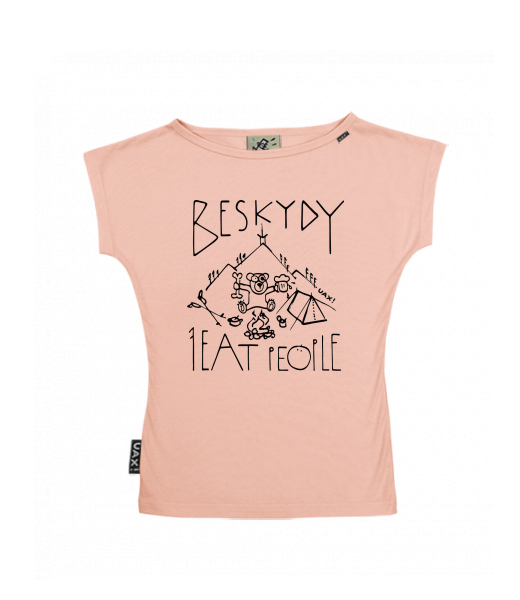 DÁMSKÉ TRIČKO S LODIČKOVÝM VÝSTŘIHEM