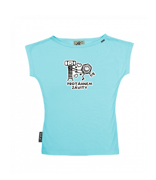 DÁMSKÉ TRIČKO S LODIČKOVÝM VÝSTŘIHEM