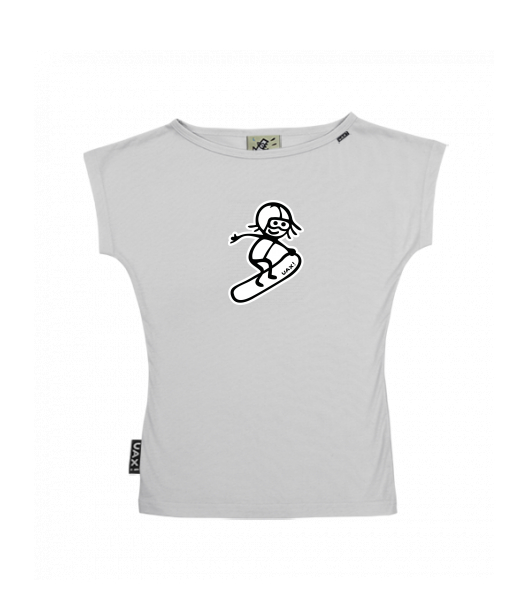 DÁMSKÉ TRIČKO S LODIČKOVÝM VÝSTŘIHEM