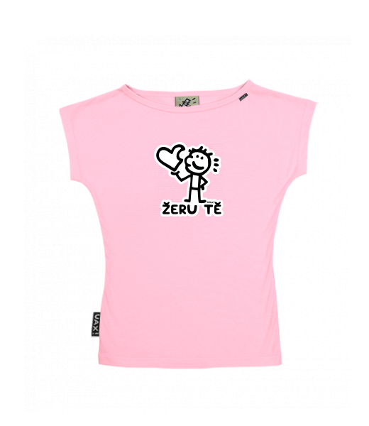 DÁMSKÉ TRIČKO S LODIČKOVÝM VÝSTŘIHEM