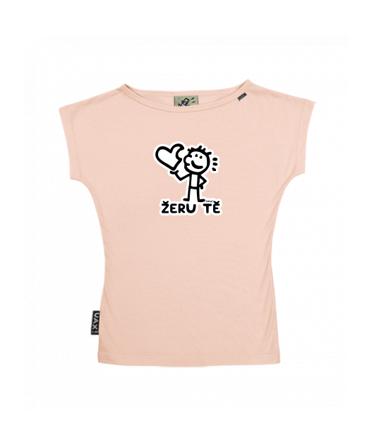 DÁMSKÉ TRIČKO S LODIČKOVÝM VÝSTŘIHEM
