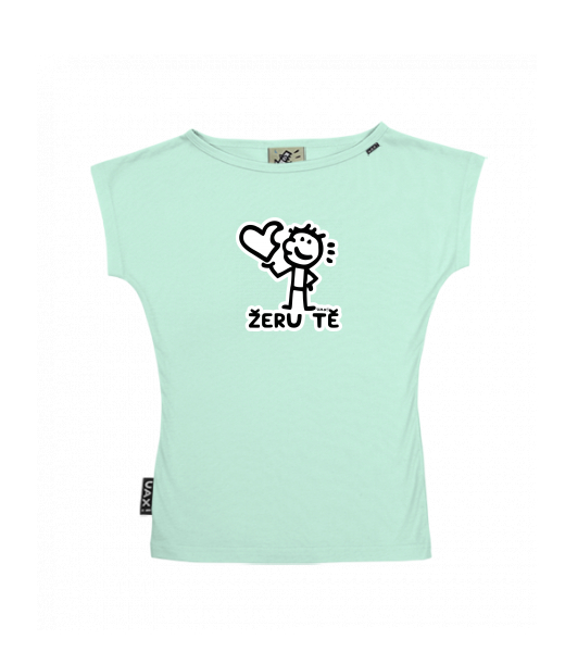 DÁMSKÉ TRIČKO S LODIČKOVÝM VÝSTŘIHEM