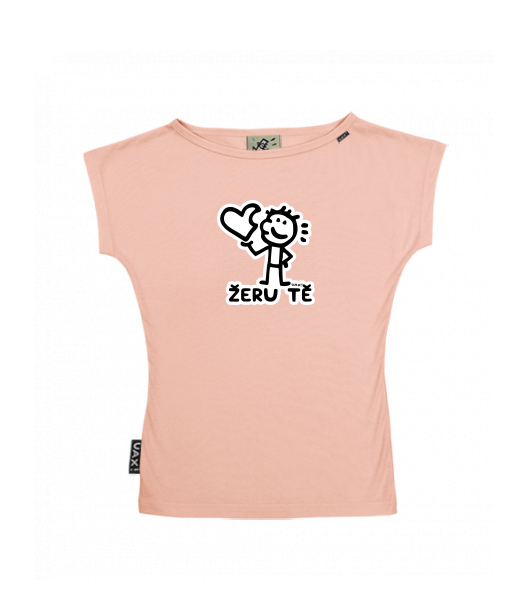DÁMSKÉ TRIČKO S LODIČKOVÝM VÝSTŘIHEM