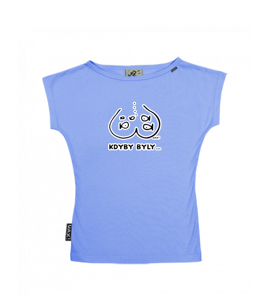 DÁMSKÉ TRIČKO S LODIČKOVÝM VÝSTŘIHEM