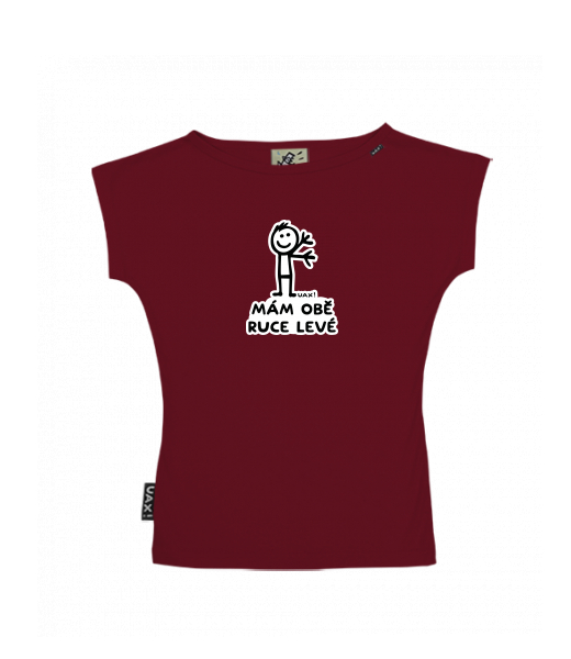 DÁMSKÉ TRIČKO S LODIČKOVÝM VÝSTŘIHEM