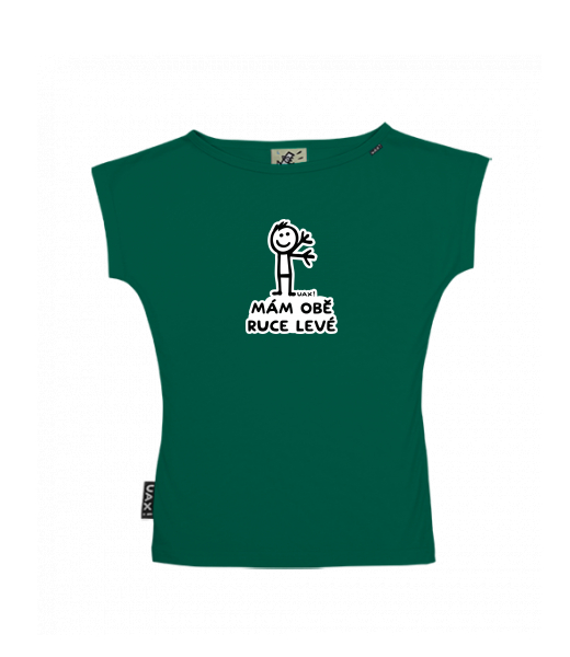 DÁMSKÉ TRIČKO S LODIČKOVÝM VÝSTŘIHEM