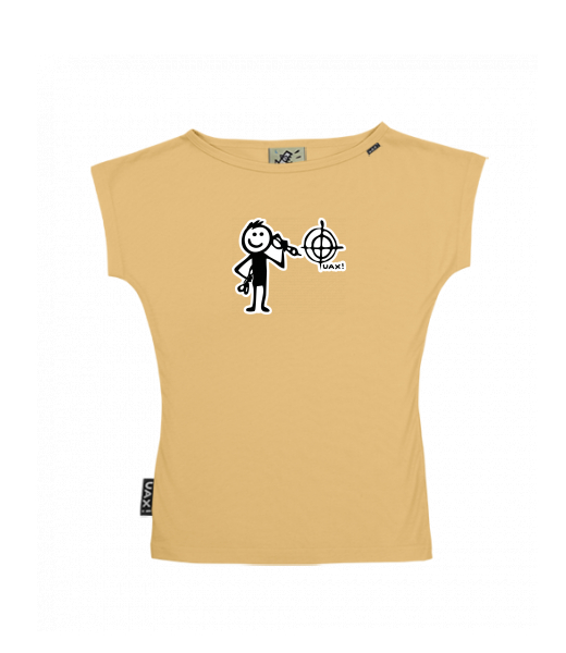 DÁMSKÉ TRIČKO S LODIČKOVÝM VÝSTŘIHEM