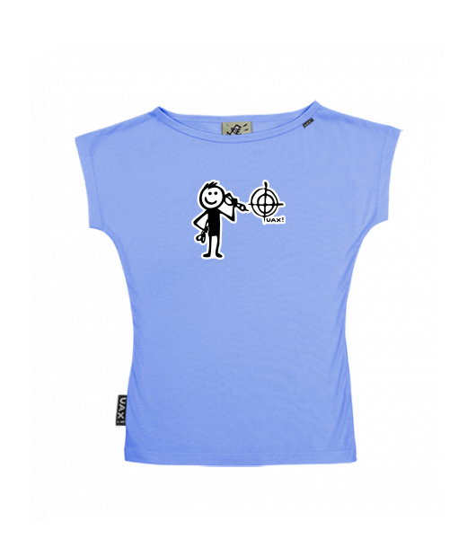 DÁMSKÉ TRIČKO S LODIČKOVÝM VÝSTŘIHEM