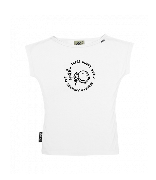 DÁMSKÉ TRIČKO S LODIČKOVÝM VÝSTŘIHEM