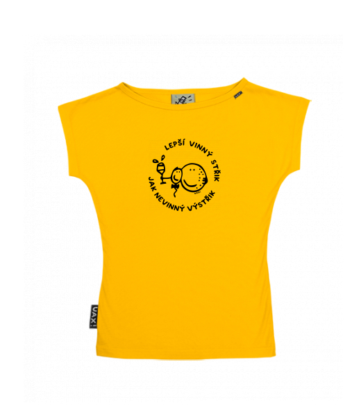 DÁMSKÉ TRIČKO S LODIČKOVÝM VÝSTŘIHEM