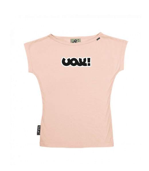 DÁMSKÉ TRIČKO S LODIČKOVÝM VÝSTŘIHEM