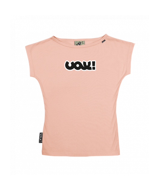 DÁMSKÉ TRIČKO S LODIČKOVÝM VÝSTŘIHEM