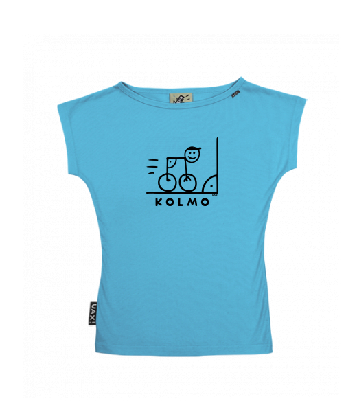 DÁMSKÉ TRIČKO S LODIČKOVÝM VÝSTŘIHEM