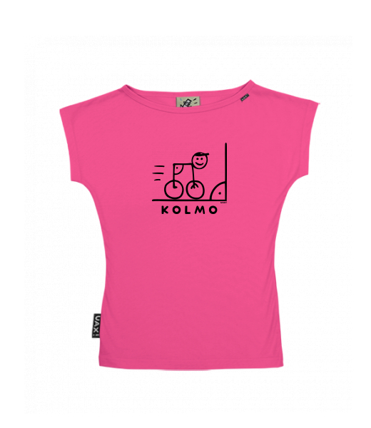 DÁMSKÉ TRIČKO S LODIČKOVÝM VÝSTŘIHEM