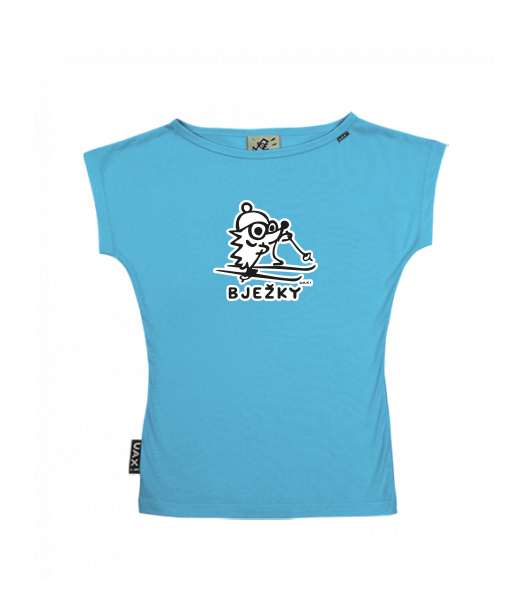 DÁMSKÉ TRIČKO S LODIČKOVÝM VÝSTŘIHEM