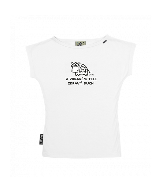 DÁMSKÉ TRIČKO S LODIČKOVÝM VÝSTŘIHEM