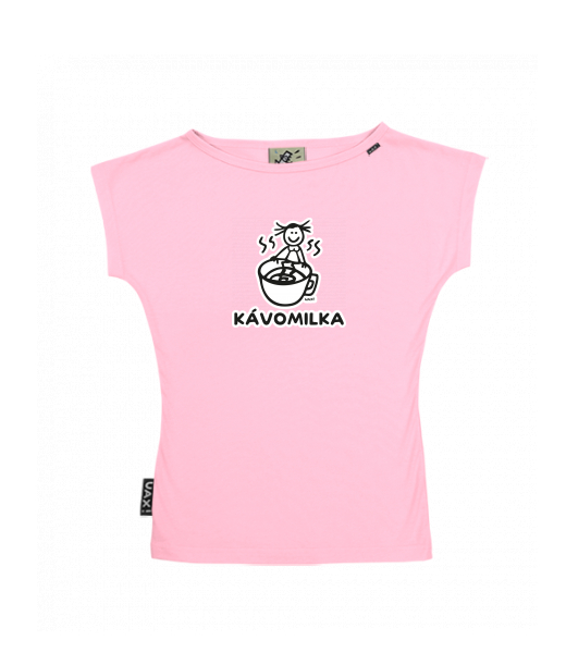 DÁMSKÉ TRIČKO S LODIČKOVÝM VÝSTŘIHEM