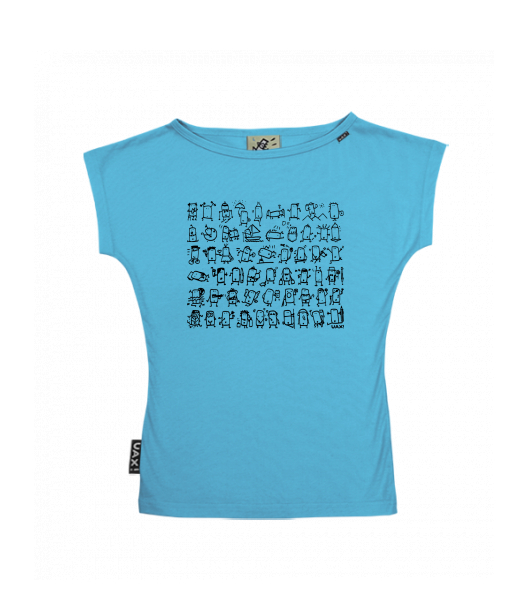 DÁMSKÉ TRIČKO S LODIČKOVÝM VÝSTŘIHEM