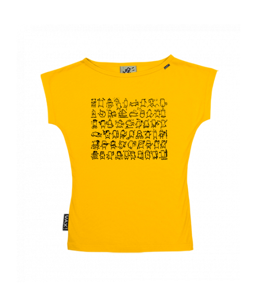 DÁMSKÉ TRIČKO S LODIČKOVÝM VÝSTŘIHEM