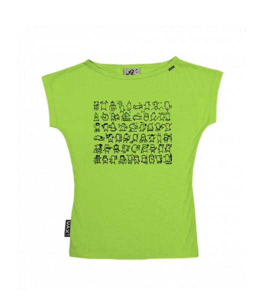 DÁMSKÉ TRIČKO S LODIČKOVÝM VÝSTŘIHEM