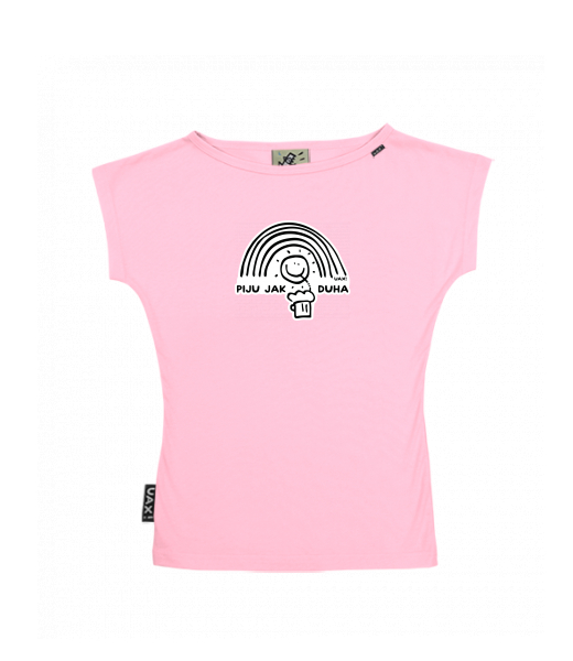 DÁMSKÉ TRIČKO S LODIČKOVÝM VÝSTŘIHEM