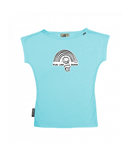 DÁMSKÉ TRIČKO S LODIČKOVÝM VÝSTŘIHEM