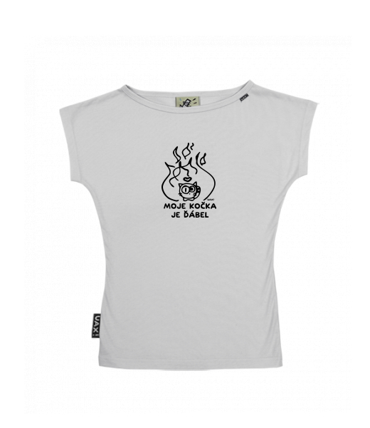 DÁMSKÉ TRIČKO S LODIČKOVÝM VÝSTŘIHEM