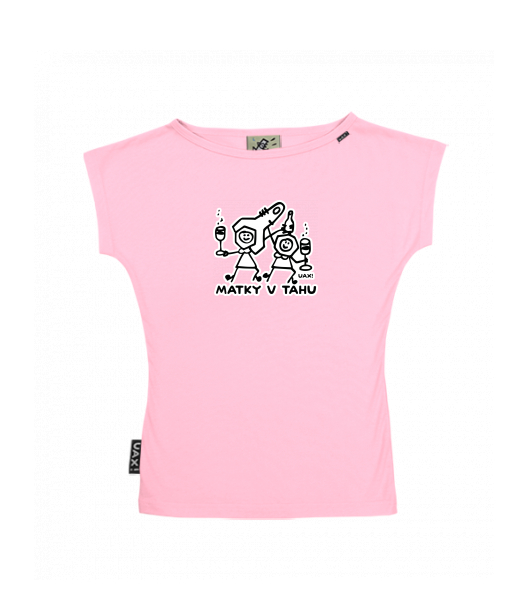 DÁMSKÉ TRIČKO S LODIČKOVÝM VÝSTŘIHEM