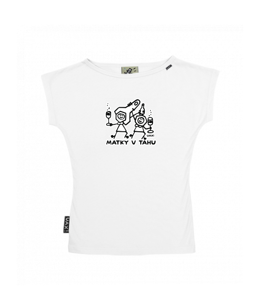 DÁMSKÉ TRIČKO S LODIČKOVÝM VÝSTŘIHEM