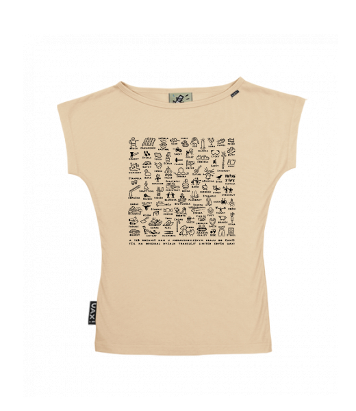 DÁMSKÉ TRIČKO S LODIČKOVÝM VÝSTŘIHEM