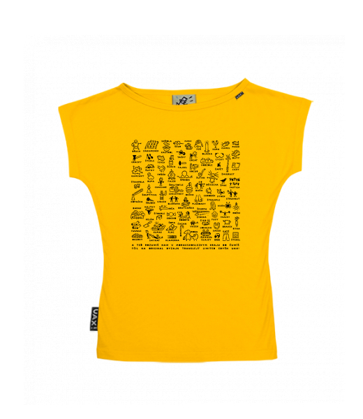 DÁMSKÉ TRIČKO S LODIČKOVÝM VÝSTŘIHEM