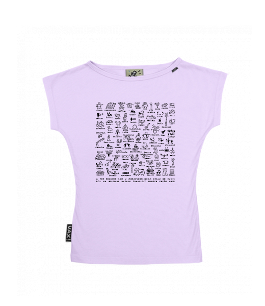 DÁMSKÉ TRIČKO S LODIČKOVÝM VÝSTŘIHEM