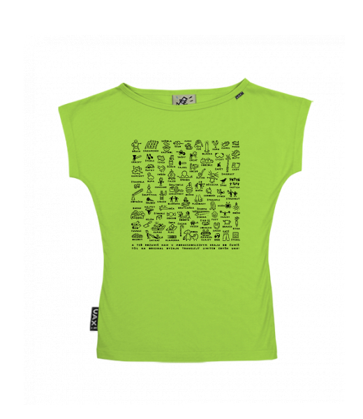 DÁMSKÉ TRIČKO S LODIČKOVÝM VÝSTŘIHEM