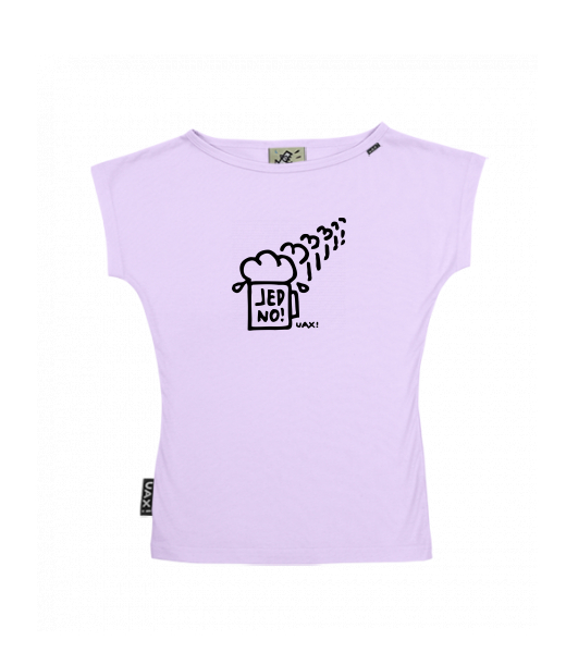 DÁMSKÉ TRIČKO S LODIČKOVÝM VÝSTŘIHEM