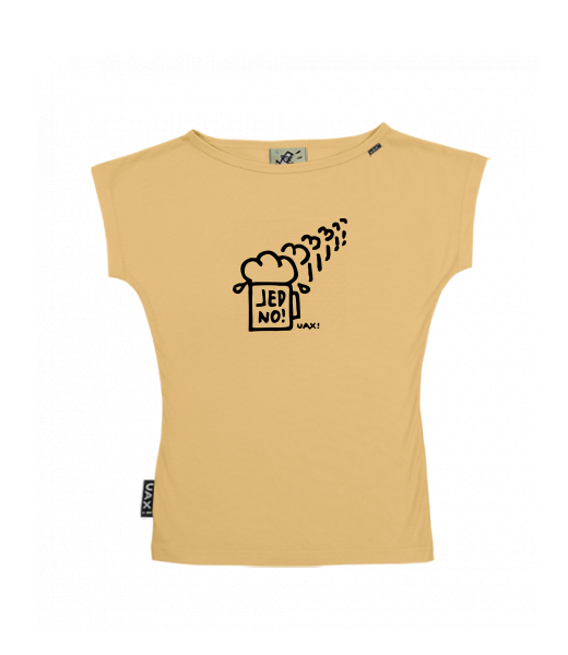 DÁMSKÉ TRIČKO S LODIČKOVÝM VÝSTŘIHEM