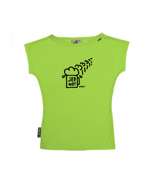 DÁMSKÉ TRIČKO S LODIČKOVÝM VÝSTŘIHEM