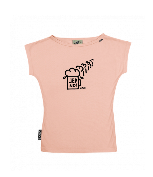 DÁMSKÉ TRIČKO S LODIČKOVÝM VÝSTŘIHEM