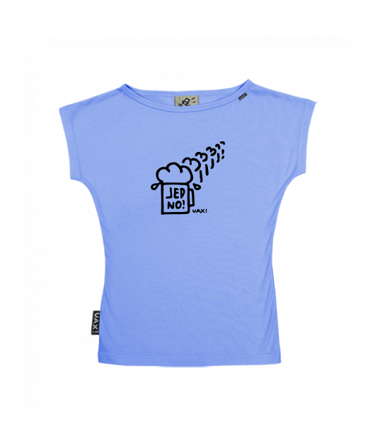 DÁMSKÉ TRIČKO S LODIČKOVÝM VÝSTŘIHEM