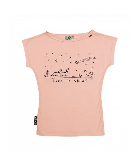 DÁMSKÉ TRIČKO S LODIČKOVÝM VÝSTŘIHEM