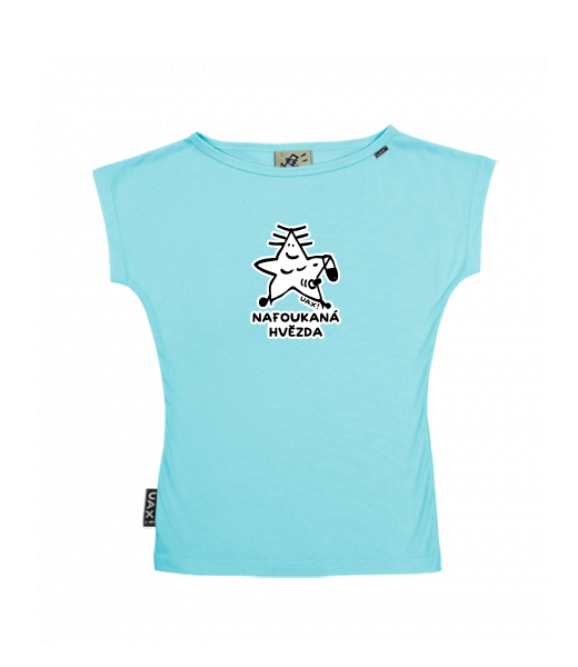 DÁMSKÉ TRIČKO S LODIČKOVÝM VÝSTŘIHEM