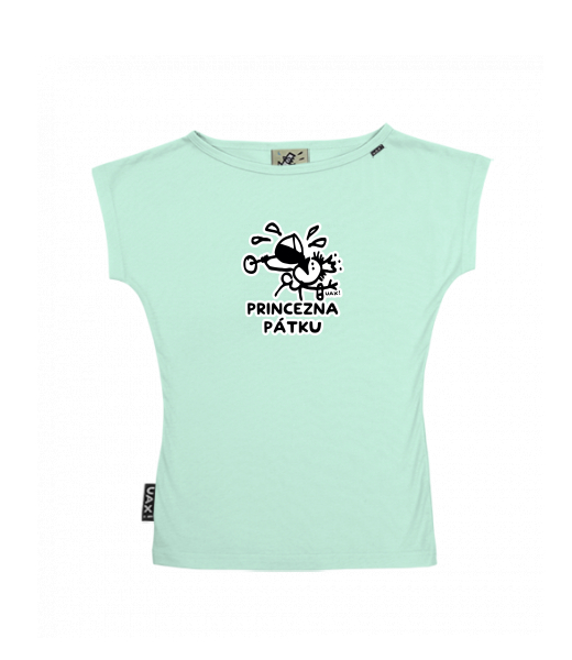 DÁMSKÉ TRIČKO S LODIČKOVÝM VÝSTŘIHEM