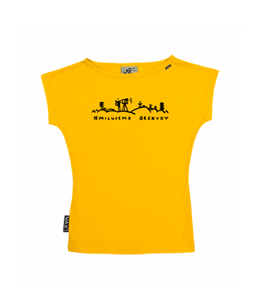 DÁMSKÉ TRIČKO S LODIČKOVÝM VÝSTŘIHEM