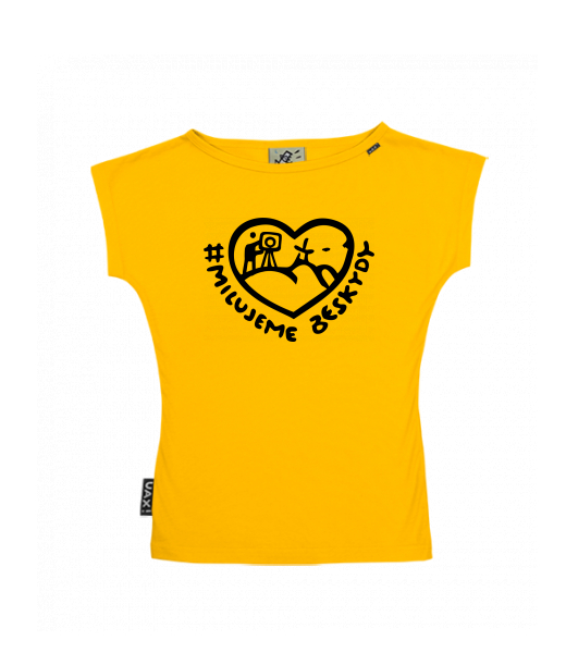 DÁMSKÉ TRIČKO S LODIČKOVÝM VÝSTŘIHEM