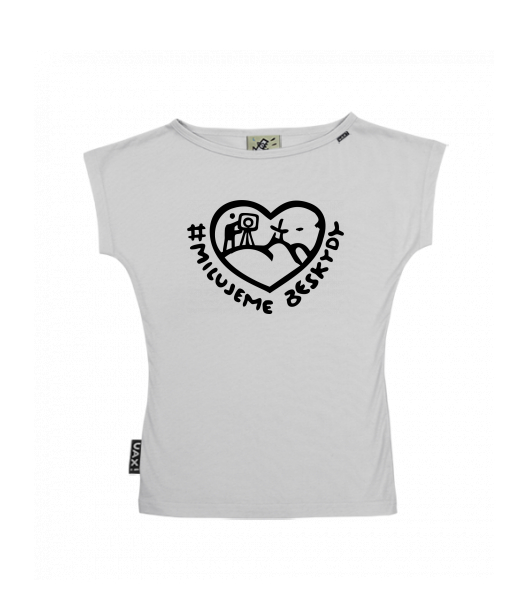 DÁMSKÉ TRIČKO S LODIČKOVÝM VÝSTŘIHEM