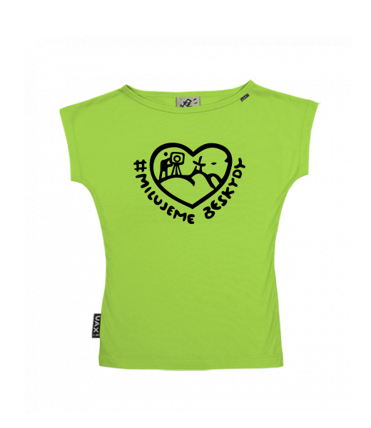 DÁMSKÉ TRIČKO S LODIČKOVÝM VÝSTŘIHEM