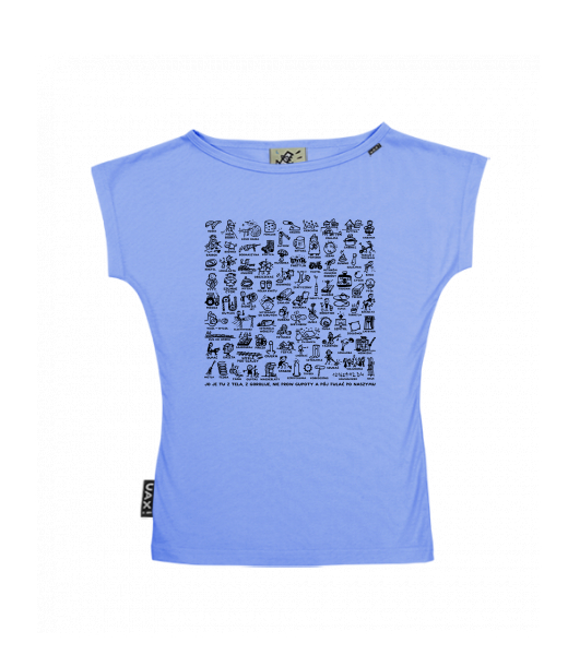 WOMEN'S BOAT NECK T-SHIRT