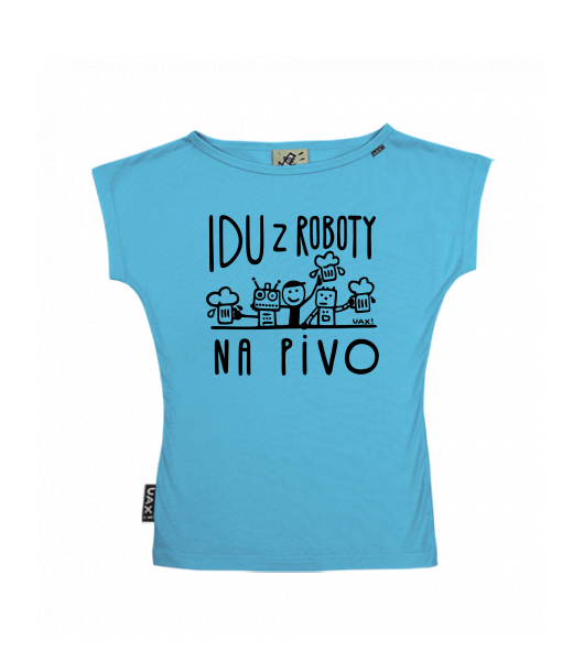 DÁMSKÉ TRIČKO S LODIČKOVÝM VÝSTŘIHEM