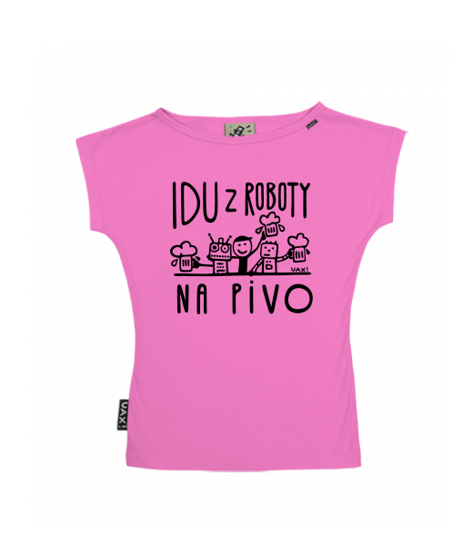 DÁMSKÉ TRIČKO S LODIČKOVÝM VÝSTŘIHEM