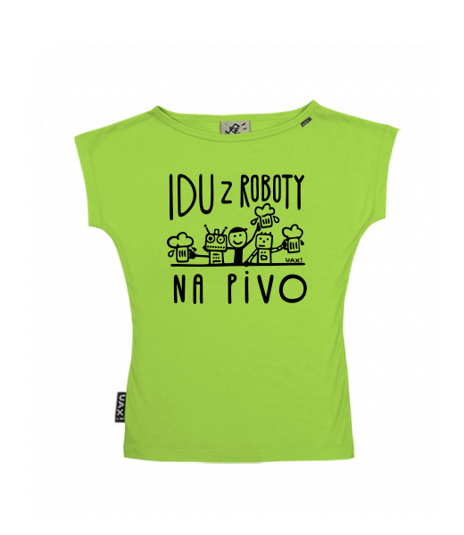 DÁMSKÉ TRIČKO S LODIČKOVÝM VÝSTŘIHEM